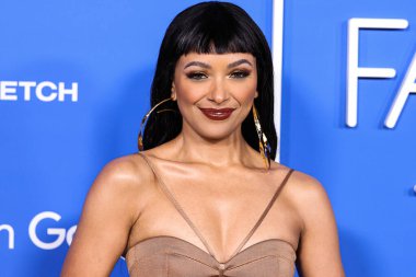 Kat Graham Amerika Moda Vakfı 'na geldi. Ödül 2023, 21 Mart 2023 tarihinde Hollywood, Los Angeles, Kaliforniya, ABD 'de Goya Stüdyoları' nda düzenlendi..