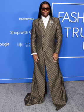 Law Roach, Moda Vakfı 'na geldi. Ödül 2023, 21 Mart 2023 tarihinde Hollywood, Los Angeles, Kaliforniya, ABD 'de Goya Stüdyoları' nda düzenlendi..