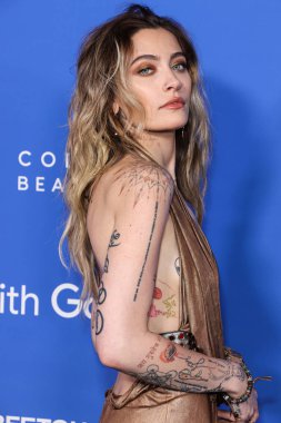 Paris Jackson Amerika Moda Vakfı 'na vardı. Ödül 2023, 21 Mart 2023 tarihinde Hollywood, Los Angeles, Kaliforniya, ABD 'de Goya Stüdyoları' nda düzenlendi..