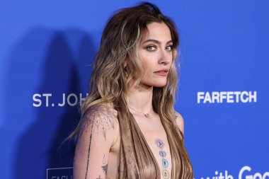 Paris Jackson Amerika Moda Vakfı 'na vardı. Ödül 2023, 21 Mart 2023 tarihinde Hollywood, Los Angeles, Kaliforniya, ABD 'de Goya Stüdyoları' nda düzenlendi..