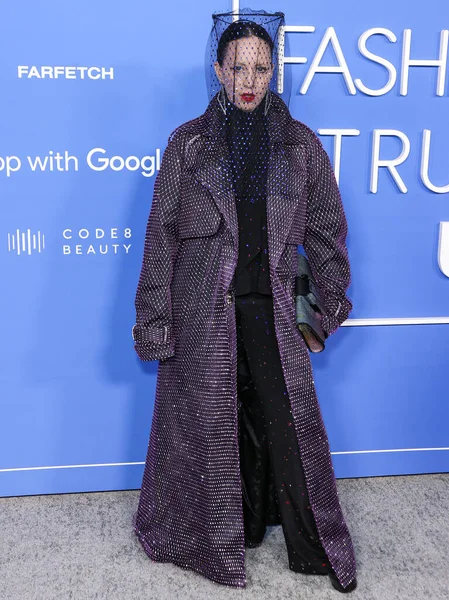 Akerlund Bea Akerlund 抵达时尚信托美国2023年度大奖于2023年3月21日在美国加利福尼亚州洛杉矶好莱坞的戈雅工作室举行 — 图库照片