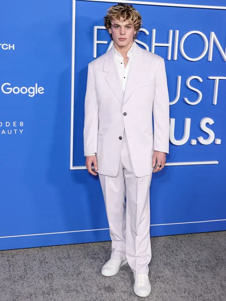 ファッション トラスト アメリカにジャック ライトが到着 2023年3月21日に米国カリフォルニア州ロサンゼルスのハリウッドで開催されたGoya Studiosで賞を受賞 — ストック写真