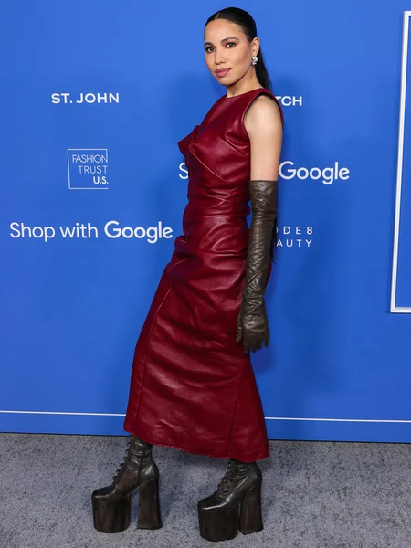 斯摩莱特 Jurnee Smollett 抵达美国时尚信托基金2023年度大奖于2023年3月21日在美国加利福尼亚州洛杉矶好莱坞的戈雅工作室举行 — 图库照片