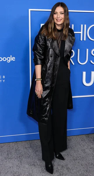 Maria Sharapova Chega Fashion Trust Eua Prêmios 2023 Realizados Goya — Fotografia de Stock