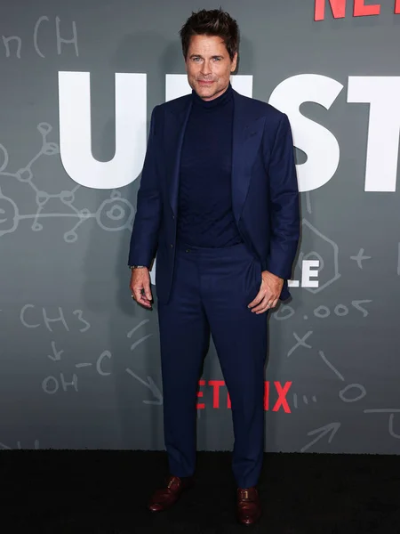 Rob Lowe Arriveert Het Los Angeles Premiere Netflix Unstable Seizoen — Stockfoto