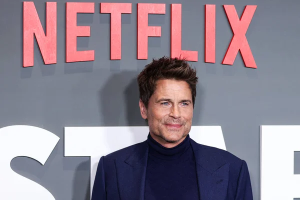 stock image Rob Lowe arrives at the Los Angeles Premiere Of Netflix's 'Unstable' Season 1 held at the Netflix Tudum Theater on March 23, 2023 in Hollywood, Los Angeles, California, United States. 