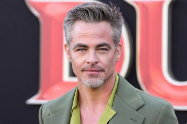 Amerikalı aktör Chris Pine, 26 Mart 2023 'te Westwood, Los Angeles, Kaliforniya, ABD' deki Regency Village Theatre 'da düzenlenen Los Angeles Premiere Of Paramount Pictures ve eOne' s Dungeons & Dragons 'a geldi.. 