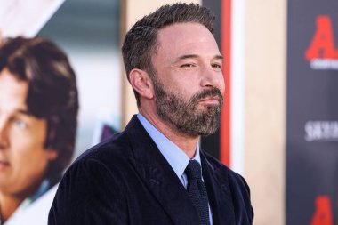 Amerikalı aktör ve film yapımcısı Ben Affleck, 27 Mart 2023 'te Westwood, Los Angeles, Kaliforniya, ABD' deki Regency Village Theatre 'da düzenlenen Amazon Stüdyolarının ve Skydance Media' nın 'Air' in dünya prömiyerine geldi.. 