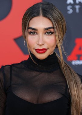 Chantel Jeffries, 27 Mart 2023 'te Westwood, Los Angeles, Kaliforniya, ABD' deki Regency Village Theatre 'da düzenlenen' And Skydance Media 'nın dünya prömiyerine geldi..