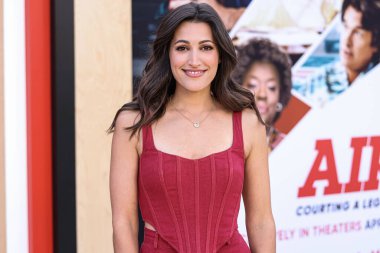 Gabrielle Bourne, 27 Mart 2023 'te Westwood, Los Angeles, Kaliforniya, ABD' deki Regency Village Theatre 'da düzenlenen' And Skydance Media 'nın Dünya prömiyerine geldi.. 