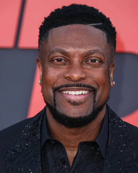 American Stand Comedian Actor Chris Tucker Arrives World Premiere Amazon — Stock Photo, Image