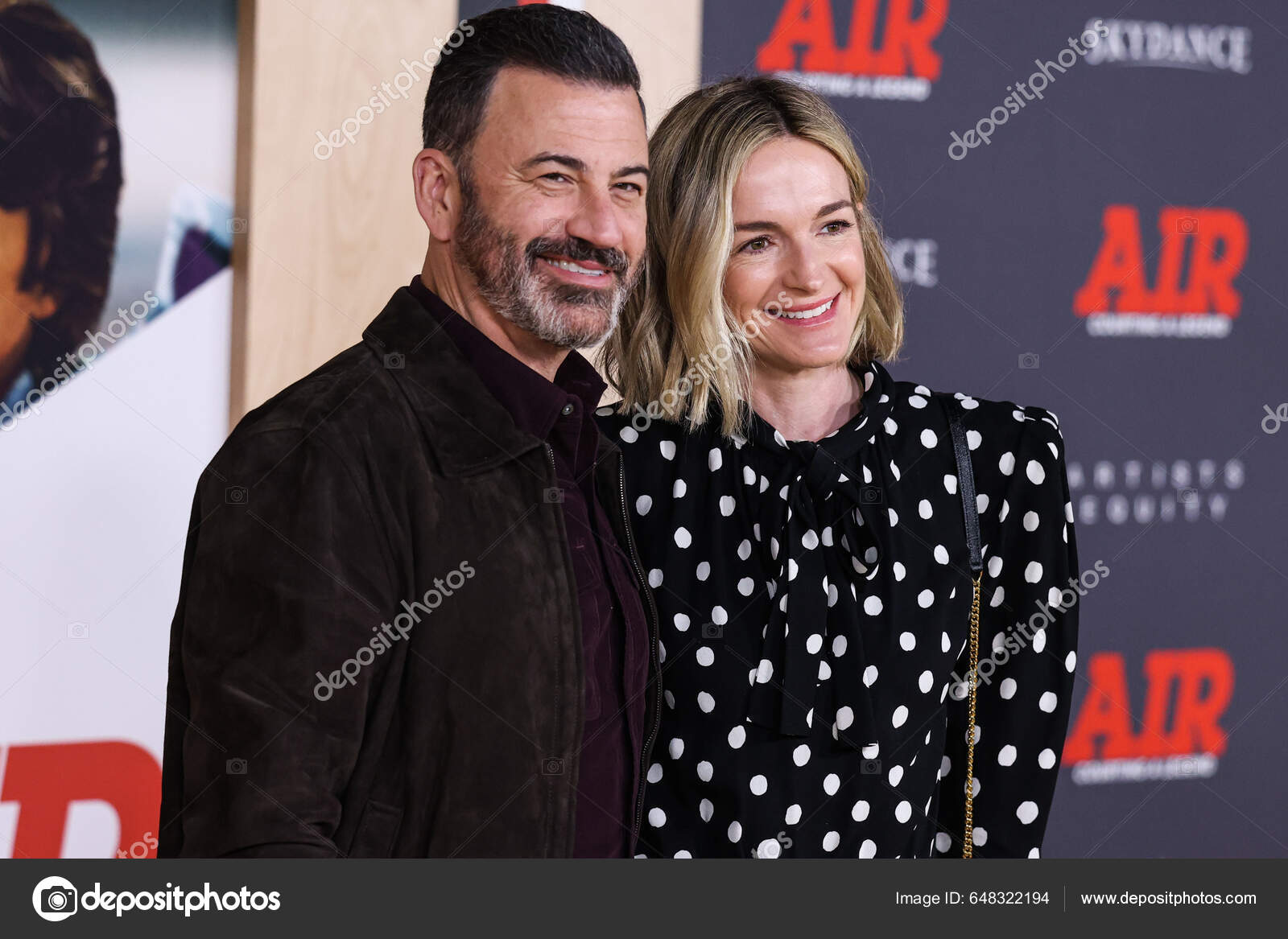 Jimmy Kimmel Wife Molly Mcnearney Arrive World Premiere Amazon Studios ...