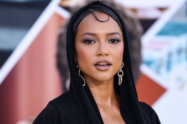 Karrueche Tran, 27 Mart 2023 'te Westwood, Los Angeles, Kaliforniya, ABD' deki Regency Village Theatre 'da düzenlenen Amazon Stüdyoları' nın Dünya prömiyerine geldi.. 