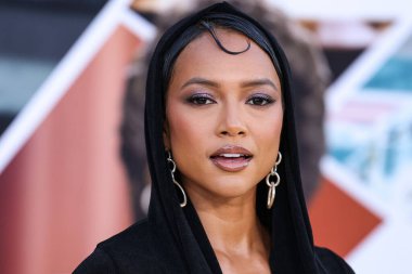 Karrueche Tran, 27 Mart 2023 'te Westwood, Los Angeles, Kaliforniya, ABD' deki Regency Village Theatre 'da düzenlenen Amazon Stüdyoları' nın Dünya prömiyerine geldi.. 