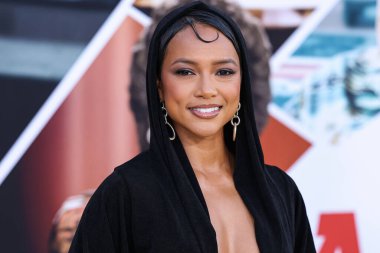 Karrueche Tran, 27 Mart 2023 'te Westwood, Los Angeles, Kaliforniya, ABD' deki Regency Village Theatre 'da düzenlenen Amazon Stüdyoları' nın Dünya prömiyerine geldi.. 