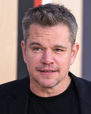 Amerikalı aktör, film yapımcısı ve senarist Matt Damon, 27 Mart 2023 'te Westwood, Los Angeles, Kaliforniya, ABD' deki Regency Village Theatre 'da düzenlenen Amazon Stüdyolarının ve Skydance Media' Air 'in dünya prömiyerine geldi.. 