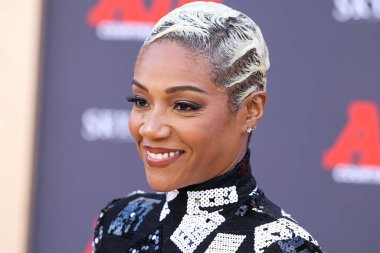 Amerikalı stand-up komedyeni ve aktris Tiffany Haddish, 27 Mart 2023 'te Westwood, Los Angeles, Kaliforniya, ABD' deki Regency Village Theatre 'da düzenlenen Amazon Stüdyolarının ve Skydance Media' nın 'Air' in dünya prömiyerine geldi..