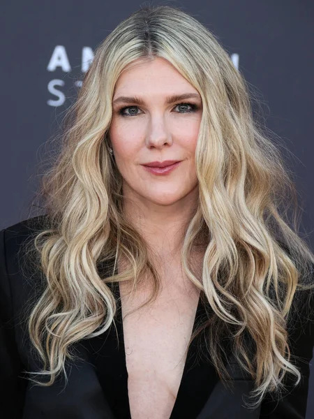 stock image Lily Rabe arrives at the World Premiere Of Amazon Studios' And Skydance Media's 'Air' held at the Regency Village Theatre on March 27, 2023 in Westwood, Los Angeles, California, United States.