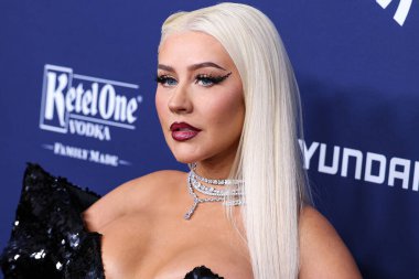 Amerikalı şarkıcı, söz yazarı, oyuncu ve televizyon kişiliği Christina Aguilera, 30 Mart 2023 'te Beverly Hilton Hotel' de düzenlenen 34. Yıllık GLAAD Medya Ödülleri 'ne geldi.. 