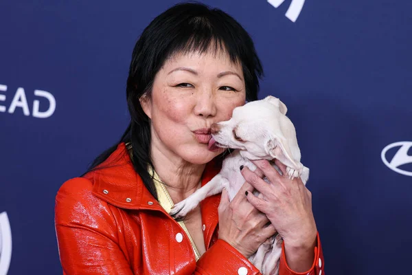 Amerikalı komedyen, oyuncu, LGBT sosyal aktivist ve müzisyen Margaret Cho, 30 Mart 2023 'te Beverly Hills, Los Angeles, Kaliforniya, ABD' de düzenlenen 34.. 