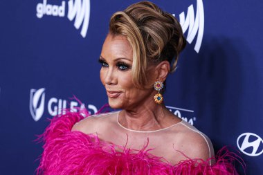 Amerikalı şarkıcı, aktris ve moda tasarımcısı Vanessa Williams, 30 Mart 2023 'te Beverly Hilton Hotel' de düzenlenen 34. Yıllık GLAAD Medya Ödülleri 'ne geldi.. 