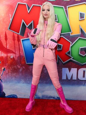 Aktris Anya Taylor-Joy, Los Angeles Universal Pictures, Nintendo And Illumination Entertainment 'ın 