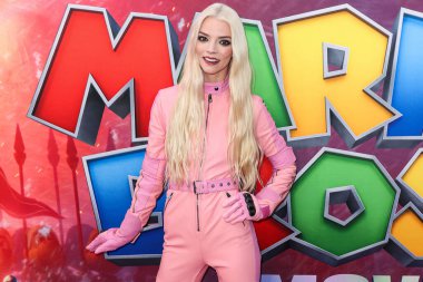 Aktris Anya Taylor-Joy, Los Angeles Universal Pictures, Nintendo And Illumination Entertainment 'ın 