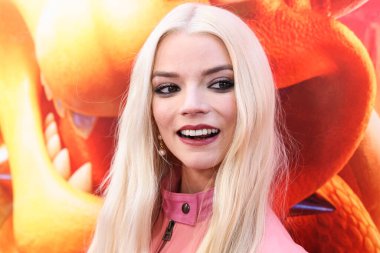 Aktris Anya Taylor-Joy, Los Angeles Universal Pictures, Nintendo And Illumination Entertainment 'ın 