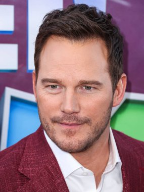 Amerikalı aktör Chris Pratt, Los Angeles Universal Pictures, Nintendo And Illumination Entertainment 'ın 