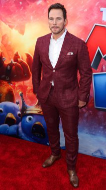 Amerikalı aktör Chris Pratt, Los Angeles Universal Pictures, Nintendo And Illumination Entertainment 'ın 