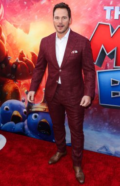Amerikalı aktör Chris Pratt, Los Angeles Universal Pictures, Nintendo And Illumination Entertainment 'ın 