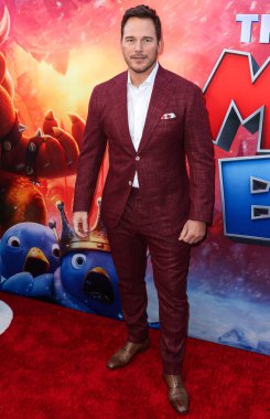 Amerikalı aktör Chris Pratt, Los Angeles Universal Pictures, Nintendo And Illumination Entertainment 'ın 