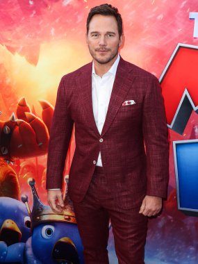 Amerikalı aktör Chris Pratt, Los Angeles Universal Pictures, Nintendo And Illumination Entertainment 'ın 