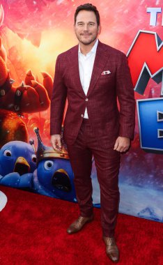 Amerikalı aktör Chris Pratt, Los Angeles Universal Pictures, Nintendo And Illumination Entertainment 'ın 