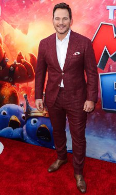 Amerikalı aktör Chris Pratt, Los Angeles Universal Pictures, Nintendo And Illumination Entertainment 'ın 