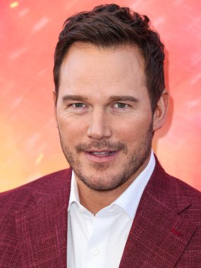Amerikalı aktör Chris Pratt, Los Angeles Universal Pictures, Nintendo And Illumination Entertainment 'ın 