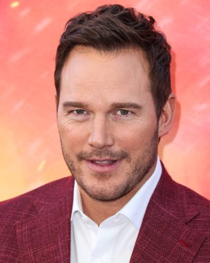 Amerikalı aktör Chris Pratt, Los Angeles Universal Pictures, Nintendo And Illumination Entertainment 'ın 