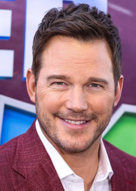 Amerikalı aktör Chris Pratt, Los Angeles Universal Pictures, Nintendo And Illumination Entertainment 'ın 