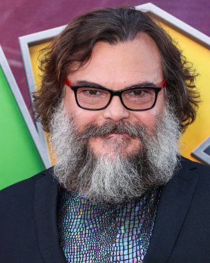 Jack Black, Los Angeles Universal Pictures, Nintendo and Illumination Entertainment 'ın 1 Nisan 2023' te Regal Cinemas LA Live & 4DX Movie 'de gerçekleştirdiği 