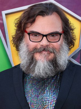 Jack Black, Los Angeles Universal Pictures, Nintendo and Illumination Entertainment 'ın 1 Nisan 2023' te Regal Cinemas LA Live & 4DX Movie 'de gerçekleştirdiği 