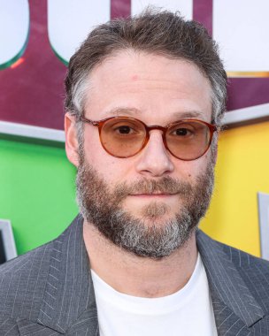  Seth Rogen, Los Angeles Universal Pictures, Nintendo And Illumination Entertainment 'ın 1 Nisan 2023' te Los Angeles 'taki Regal Cinemas LA Live & 4DX Movie' sinde yapılan 