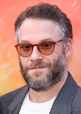  Seth Rogen, Los Angeles Universal Pictures, Nintendo And Illumination Entertainment 'ın 1 Nisan 2023' te Los Angeles 'taki Regal Cinemas LA Live & 4DX Movie' sinde yapılan 