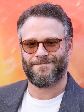  Seth Rogen, Los Angeles Universal Pictures, Nintendo And Illumination Entertainment 'ın 1 Nisan 2023' te Los Angeles 'taki Regal Cinemas LA Live & 4DX Movie' sinde yapılan 