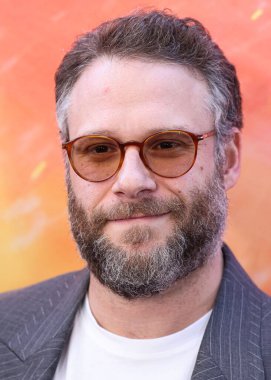  Seth Rogen, Los Angeles Universal Pictures, Nintendo And Illumination Entertainment 'ın 1 Nisan 2023' te Los Angeles 'taki Regal Cinemas LA Live & 4DX Movie' sinde yapılan 