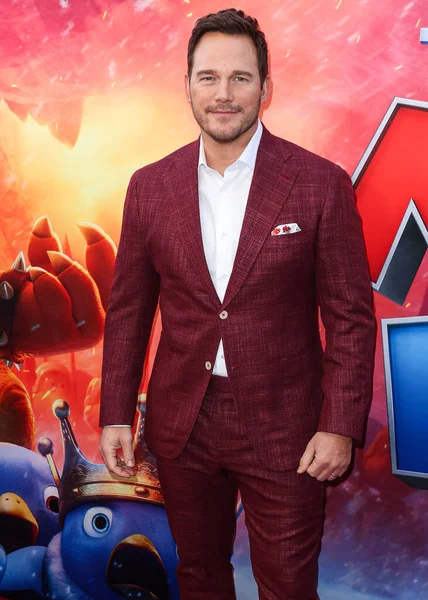 Amerikalı aktör Chris Pratt, Los Angeles Universal Pictures, Nintendo And Illumination Entertainment 'ın 