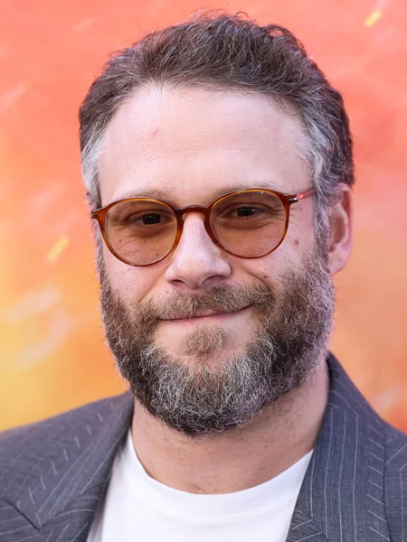 Seth Rogen Arrives Los Angeles Special Screening Universal Pictures Nintendo — Stock Photo, Image