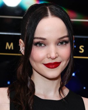 Amerikalı şarkıcı ve aktris Dove Cameron Apple TV + 'Schmigadoon' a geldi! Sezon 2, Emmy FYC (Sizin Düşünceleriniz İçin), Şaban Medya Merkezi 'nde 13 Nisan 2023 tarihinde Kuzey Hollywood, Los Angeles, Kaliforniya' da düzenlenen etkinlik.