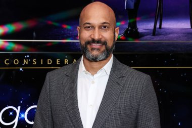 Amerikalı aktör, komedyen, Keegan-Michael Key Apple TV + 'Schmigadoon' a geldi! Sezon 2, Emmy FYC (Senin Değerlendirmen İçin), Şaban Medya Merkezi 'nde 13 Nisan 2023 tarihinde Los Angeles' ta düzenlenen etkinlik.