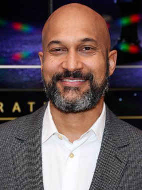 Amerikalı aktör, komedyen, Keegan-Michael Key Apple TV + 'Schmigadoon' a geldi! Sezon 2, Emmy FYC (Senin Değerlendirmen İçin), Şaban Medya Merkezi 'nde 13 Nisan 2023 tarihinde Los Angeles' ta düzenlenen etkinlik.
