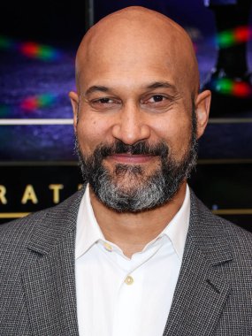 Amerikalı aktör, komedyen, Keegan-Michael Key Apple TV + 'Schmigadoon' a geldi! Sezon 2, Emmy FYC (Senin Değerlendirmen İçin), Şaban Medya Merkezi 'nde 13 Nisan 2023 tarihinde Los Angeles' ta düzenlenen etkinlik.